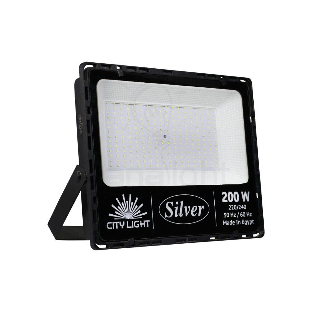 كشاف فلود لايت ليد خارج 200 وات SMD ابيض Outside White 200 Watt Flood light